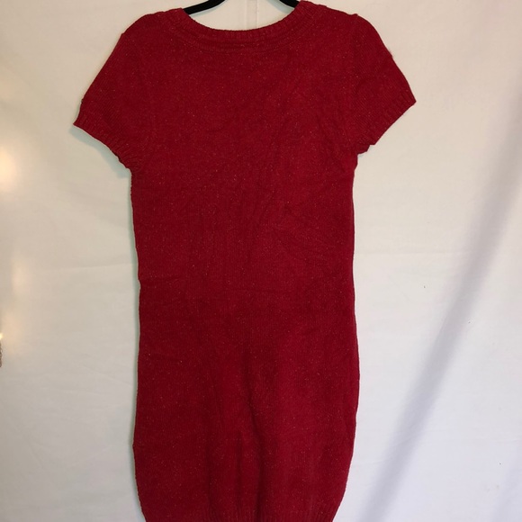NWT Tommy Hilfiger red sweater dress - Picture 3 of 4